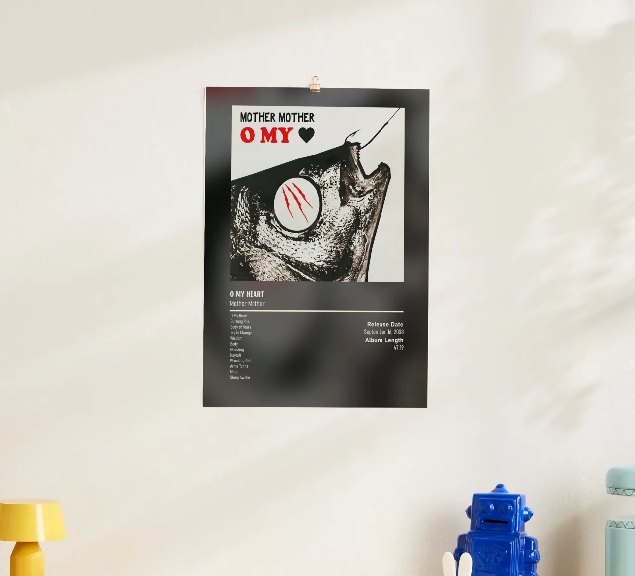 O My Heart  by Mother Mother poster da DGUnder