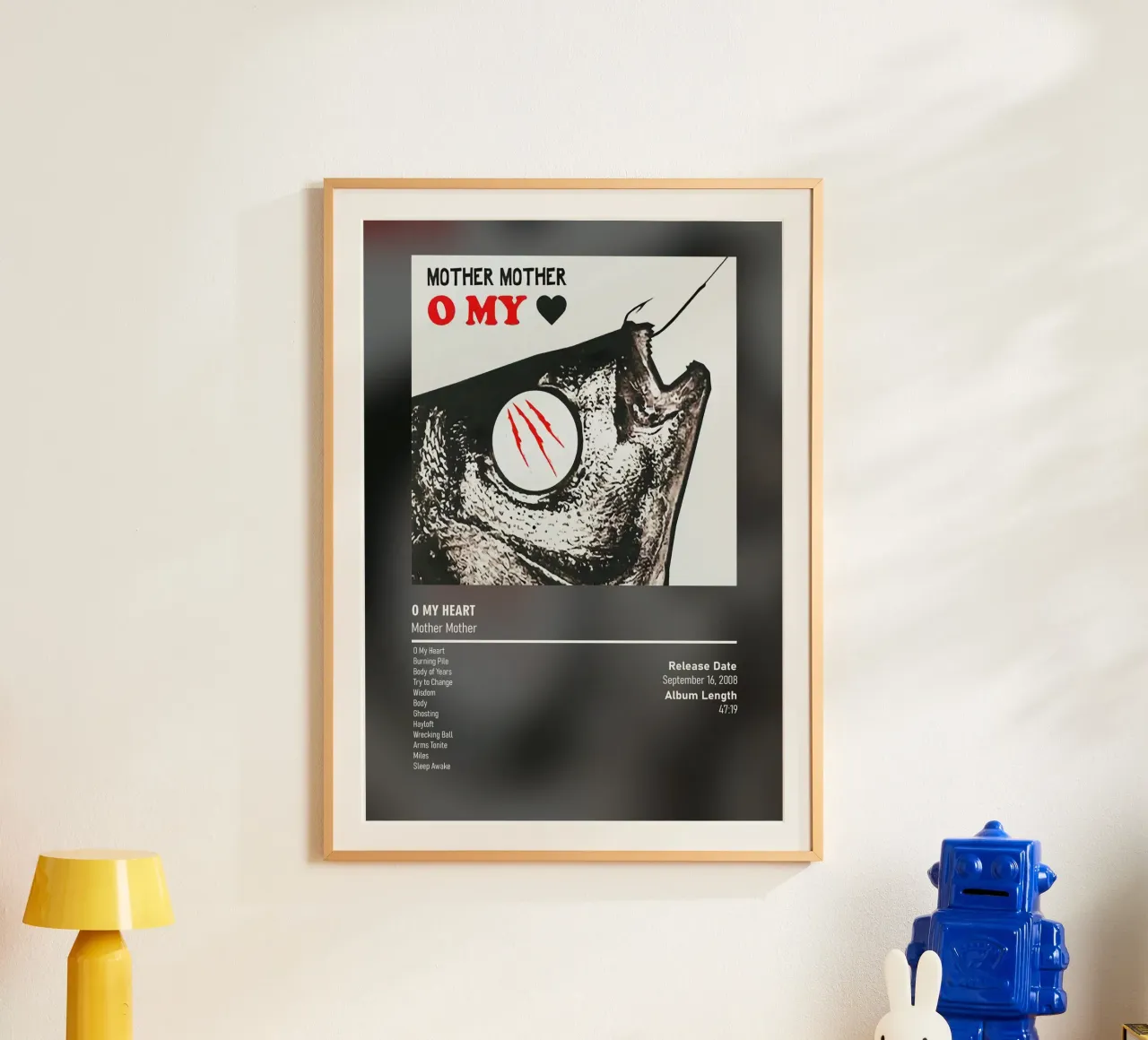 O My Heart  by Mother Mother poster da DGUnder