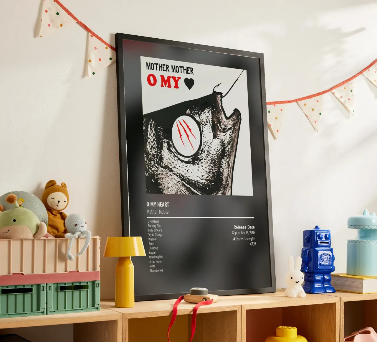 O My Heart  by Mother Mother poster da DGUnder