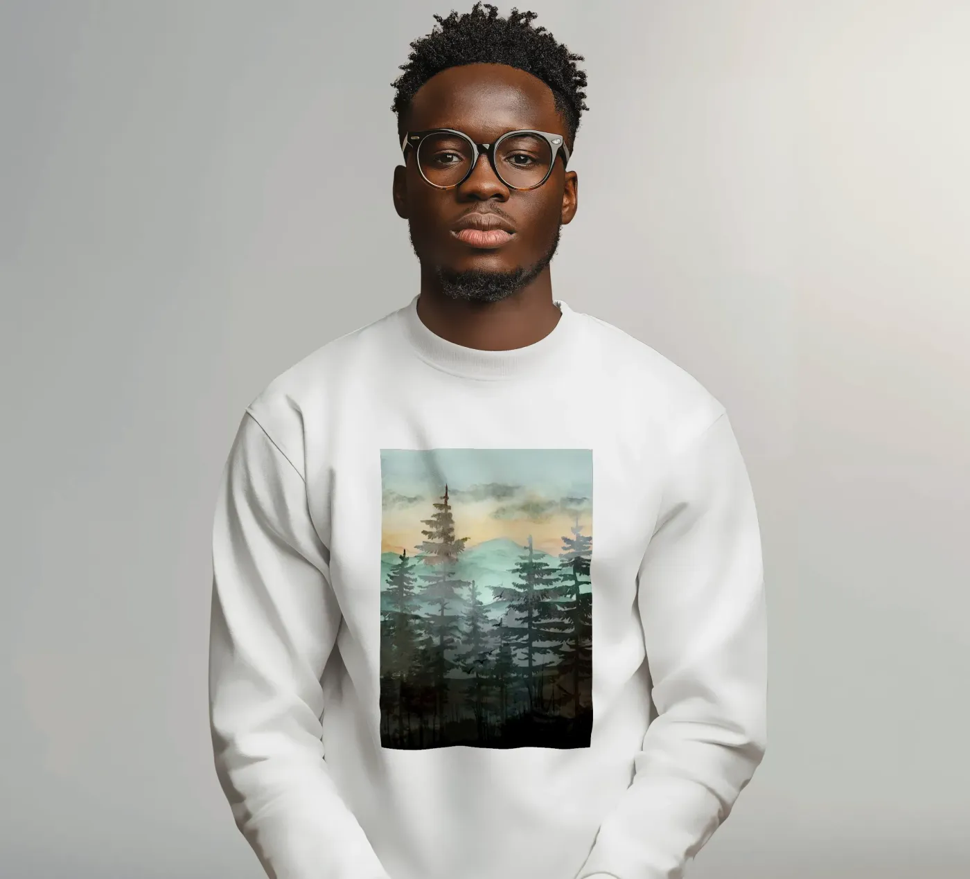 Pine Trees felpa da Nadjaa