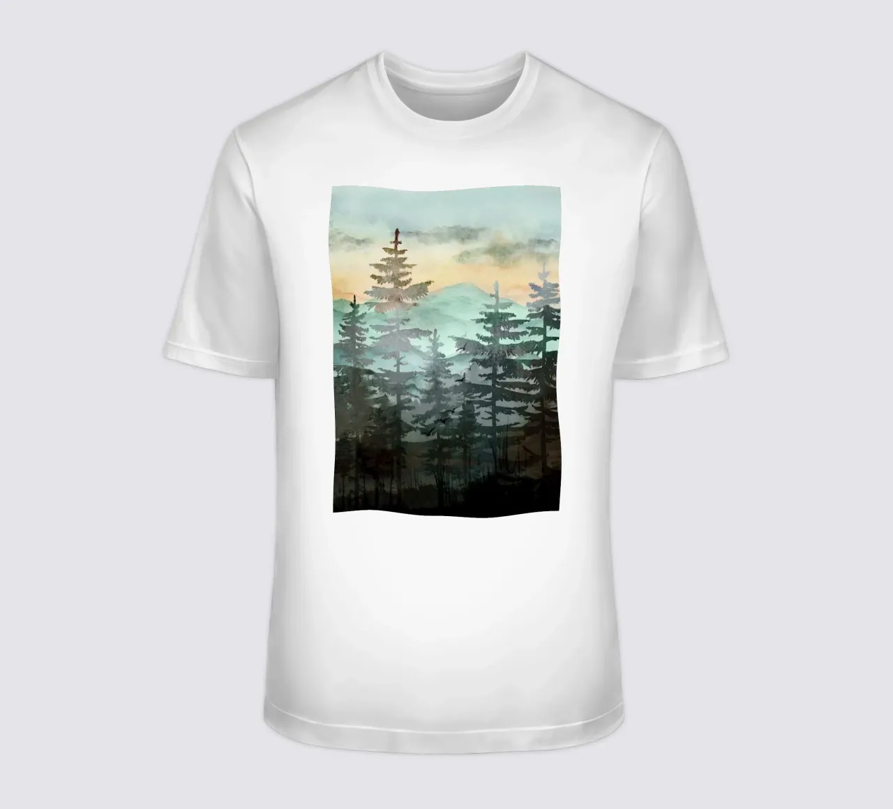 Pine Trees t-shirt da Nadjaa