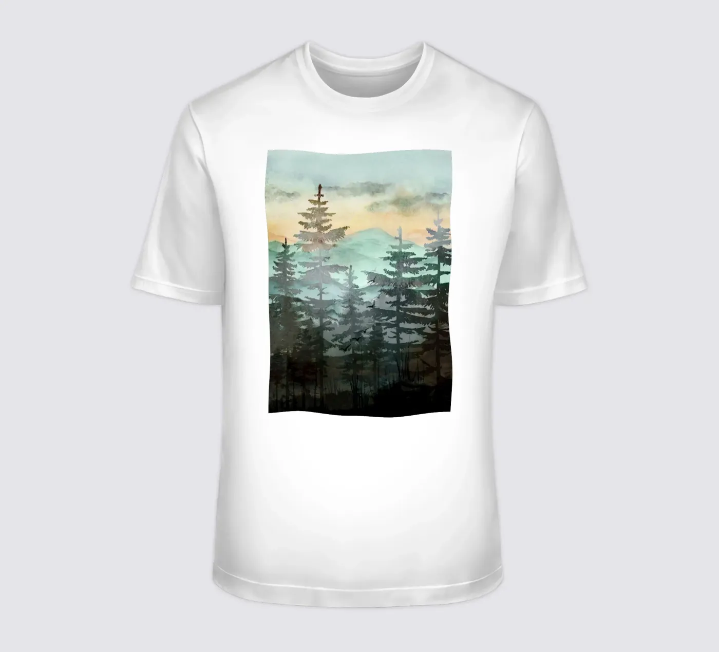 Pine Trees t-shirt da Nadjaa