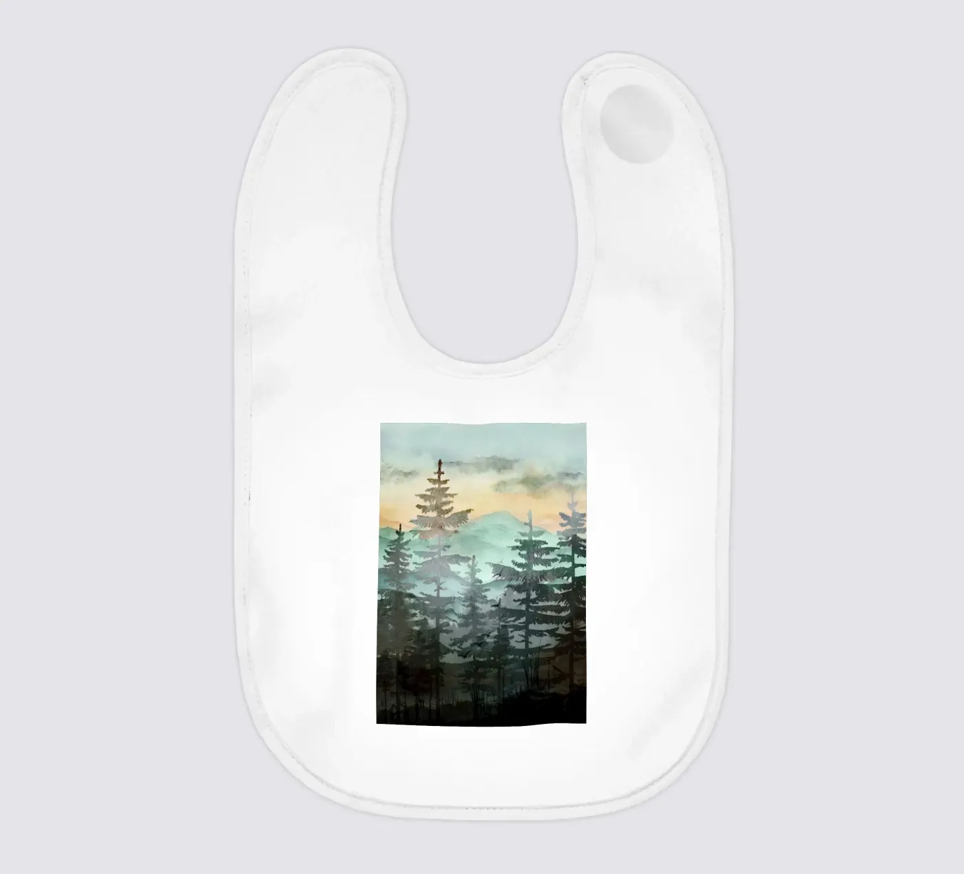 Pine Trees Babylätzchen von Nadjaa