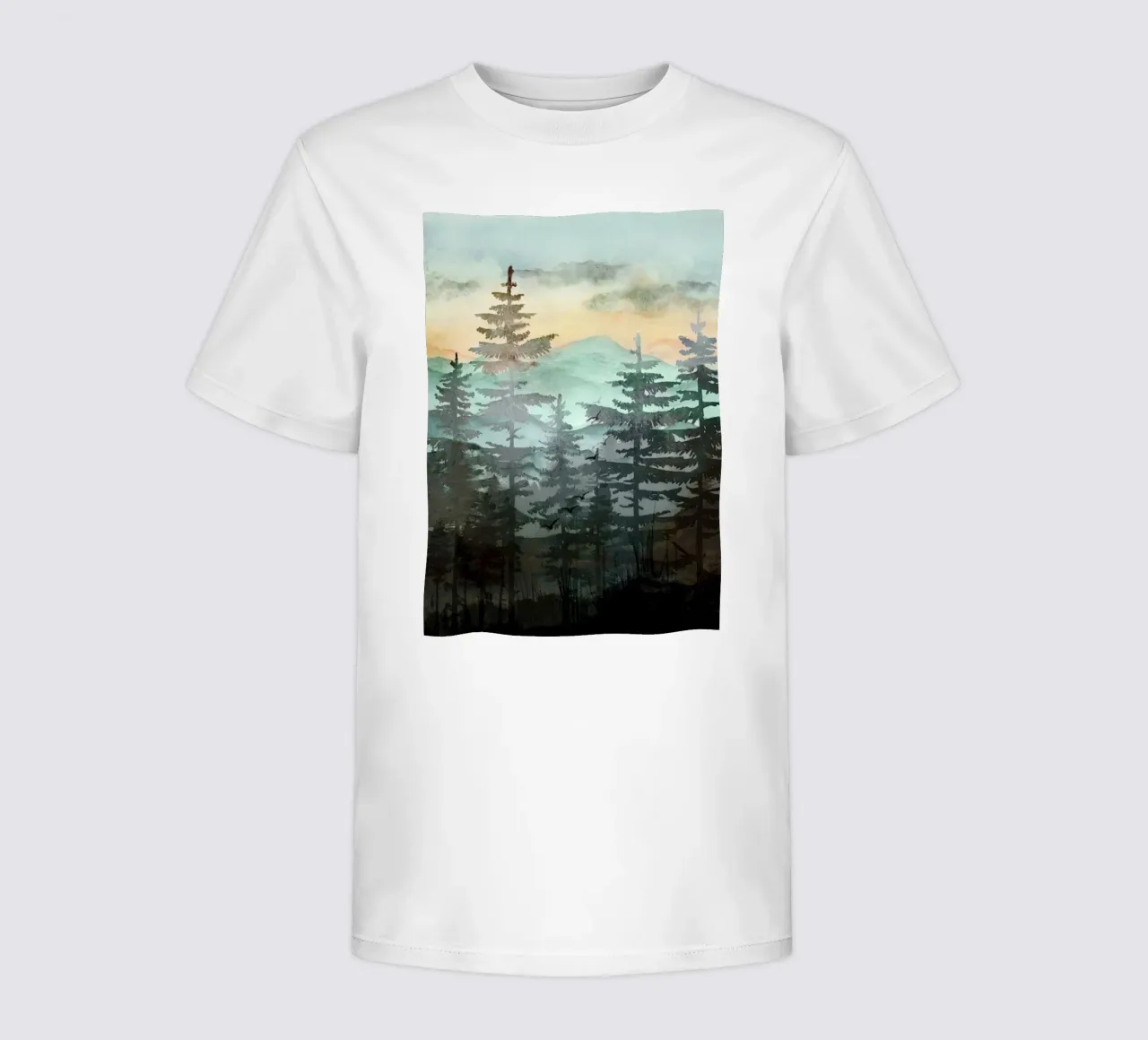 Pine Trees t-shirt bambini da Nadjaa