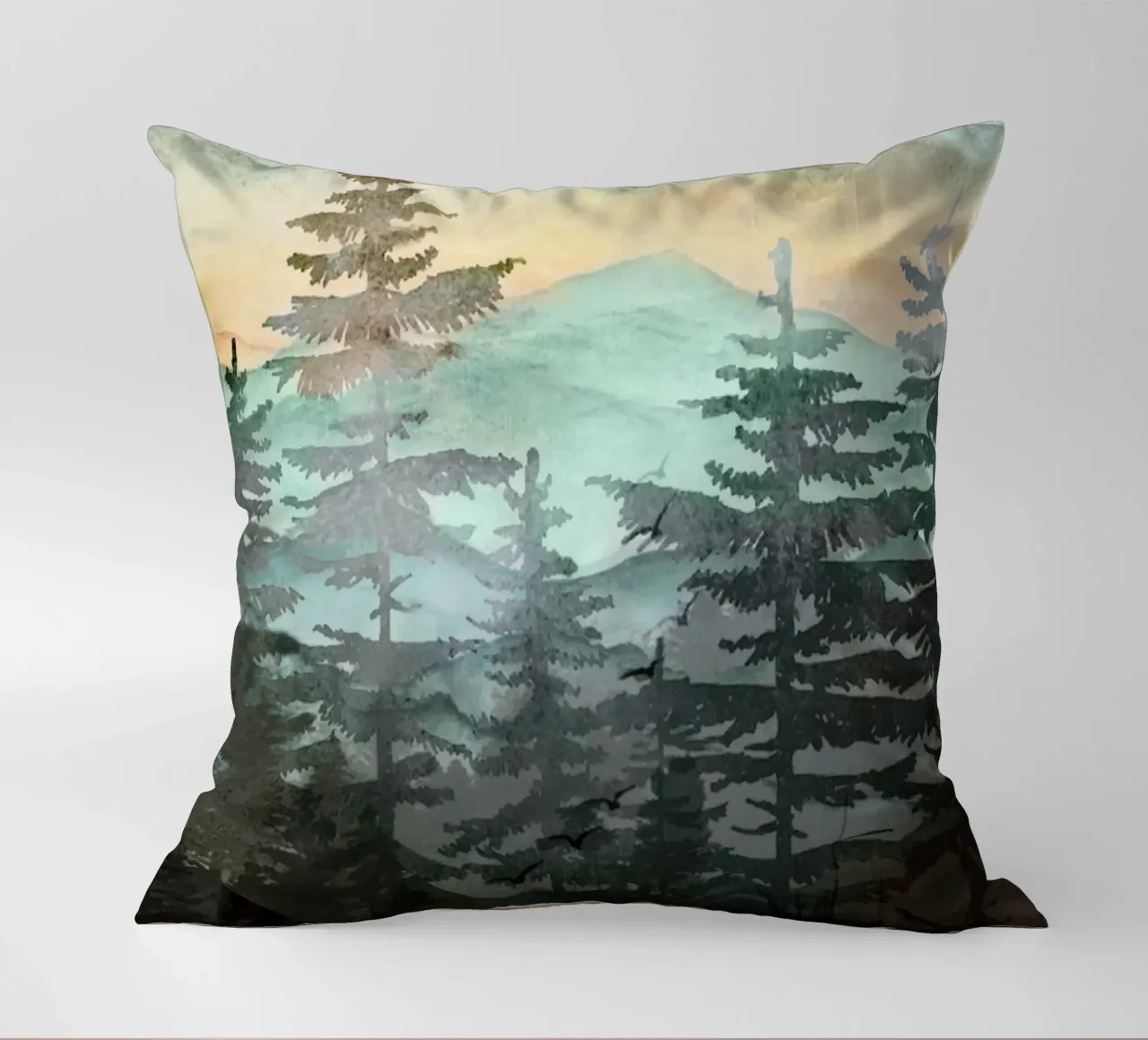 Pine Trees cuscino da Nadjaa