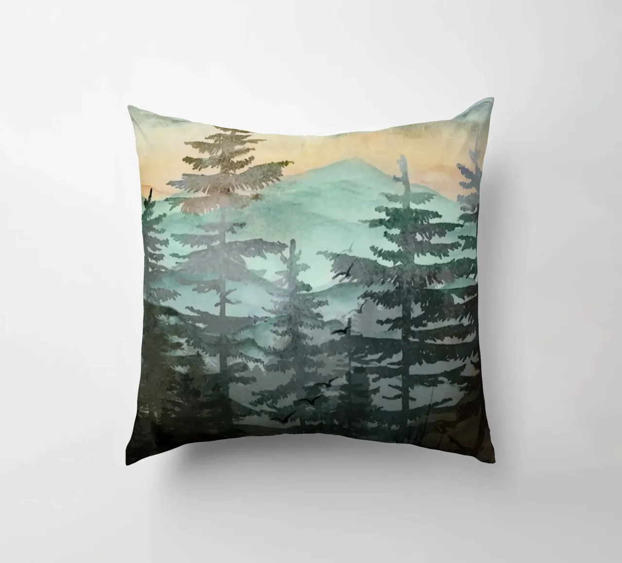 Pine Trees cuscino da Nadjaa