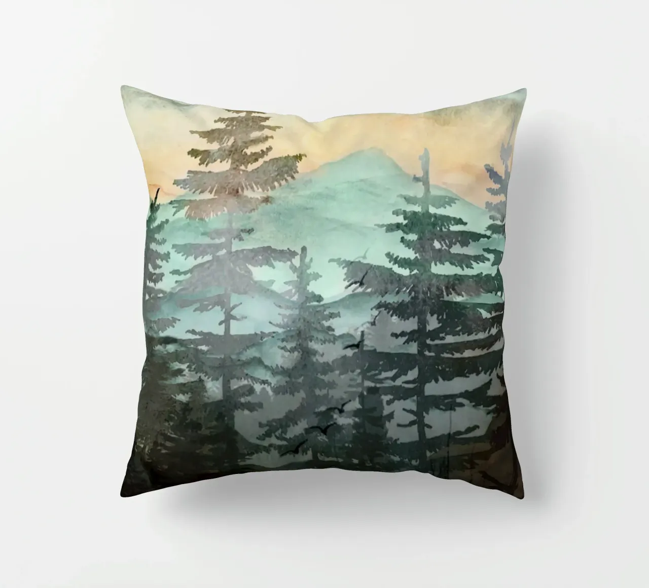 Pine Trees cuscino da Nadjaa