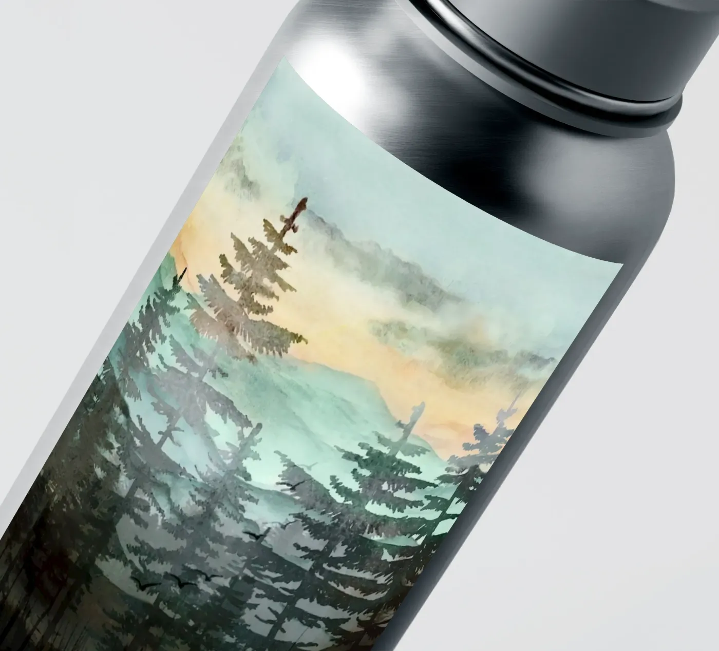 Pine Trees Sticker von Nadjaa