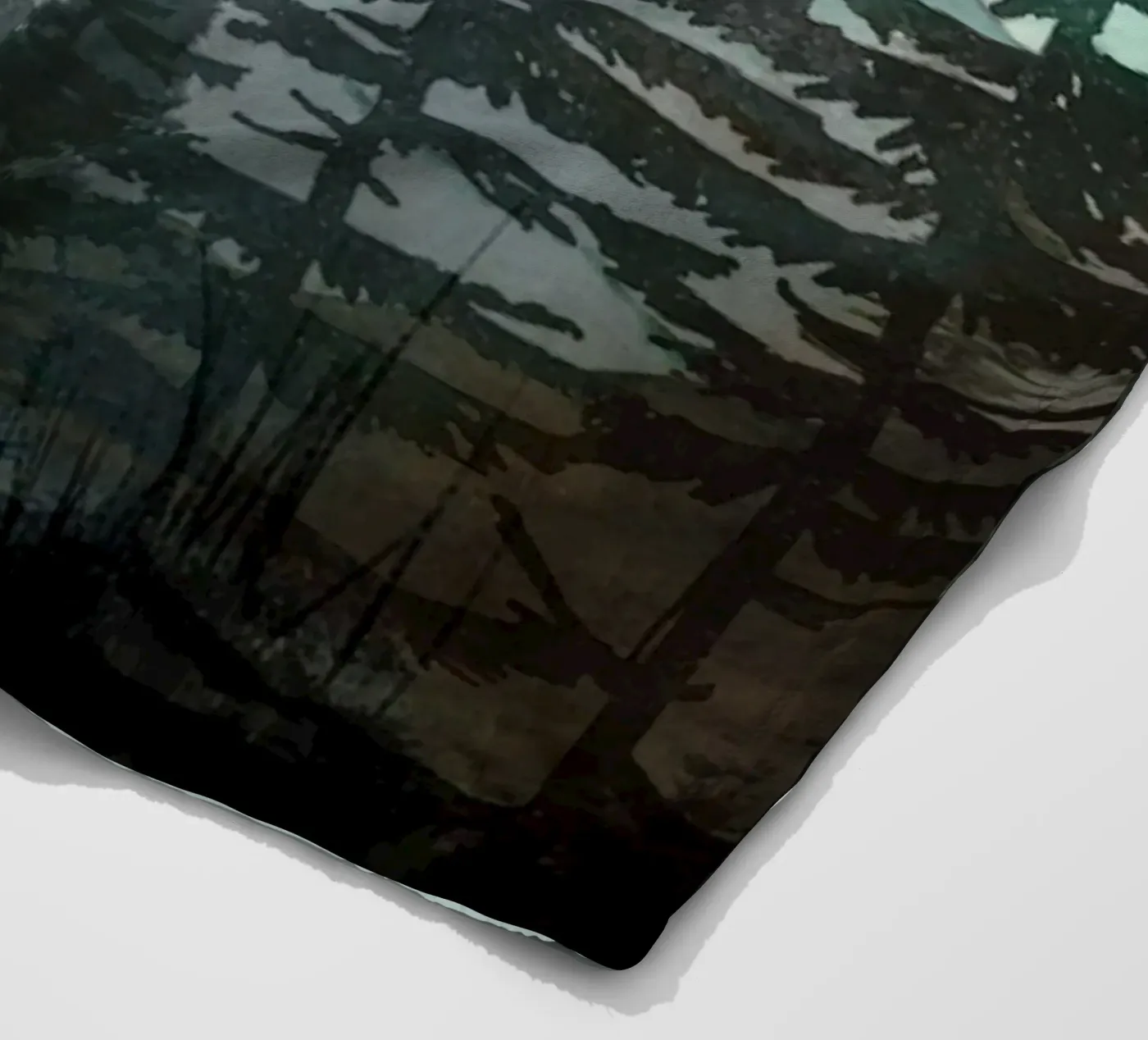 Pine Trees Fleecedecke von Nadjaa