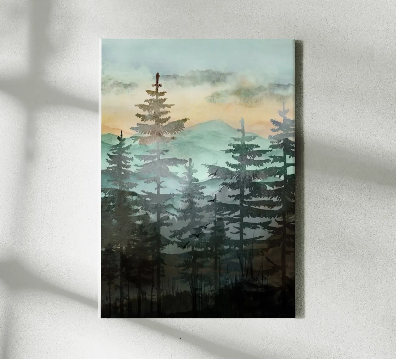 Pine Trees tela da Nadjaa