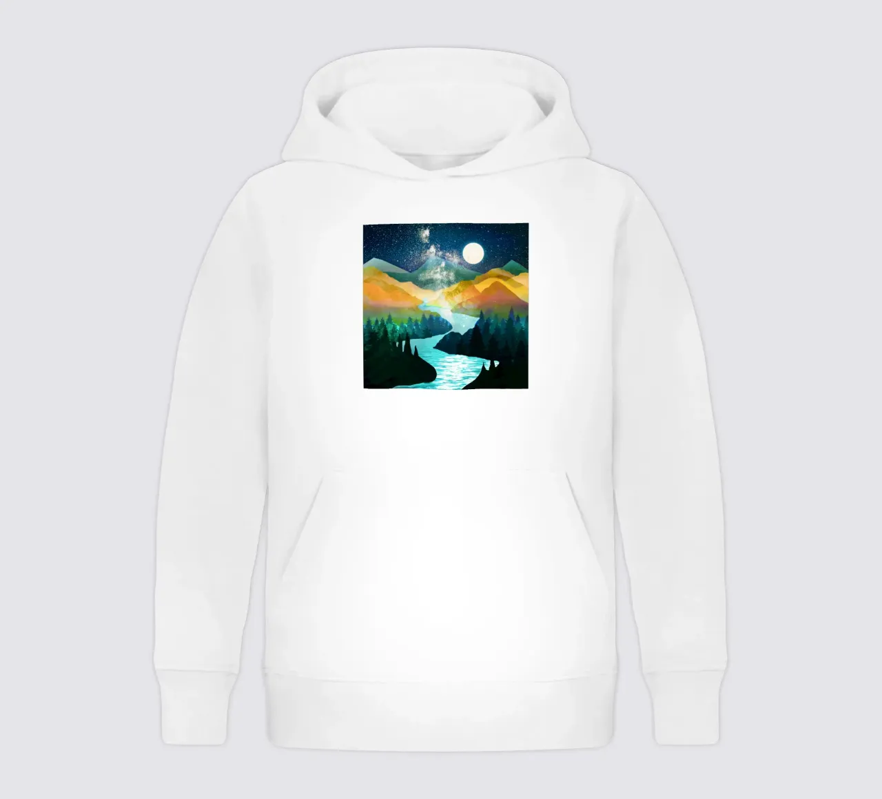 Under the Starlight felpa bambino con cappuccio da Nadjaa