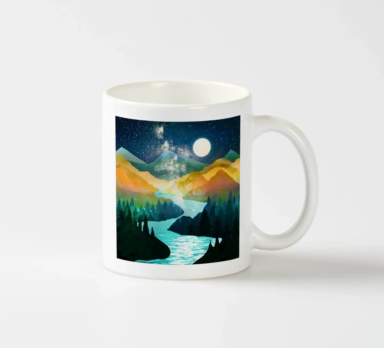 Under the Starlight tazza in ceramica da Nadjaa