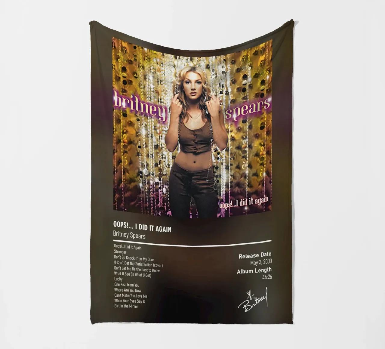 Oops!... I Did It Again by Britney Spears coperta in pile da DGUnder