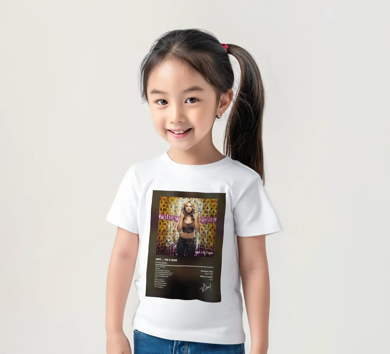 Oops!... I Did It Again by Britney Spears t-shirt bambini da DGUnder