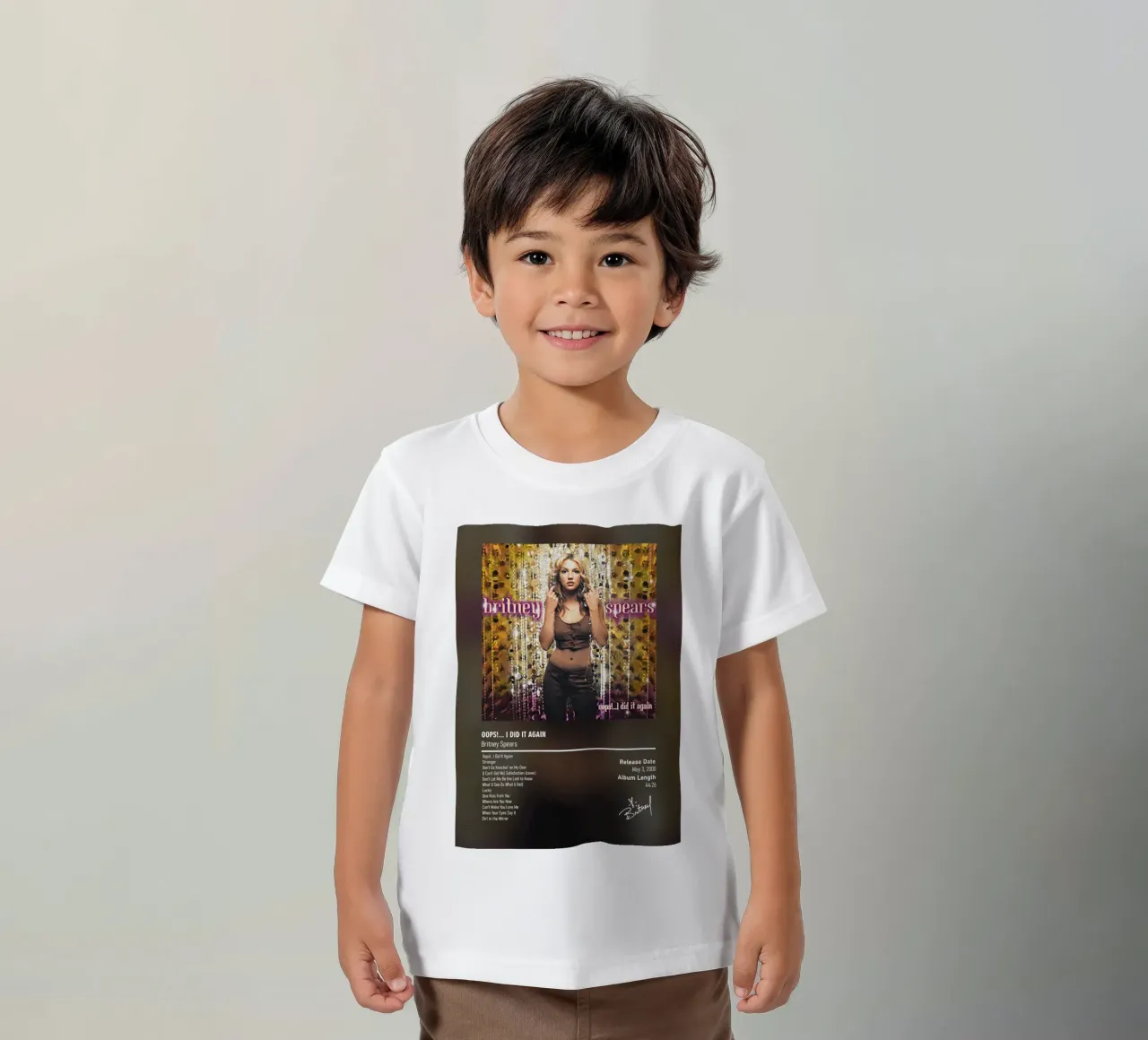 Oops!... I Did It Again by Britney Spears t-shirt bambini da DGUnder
