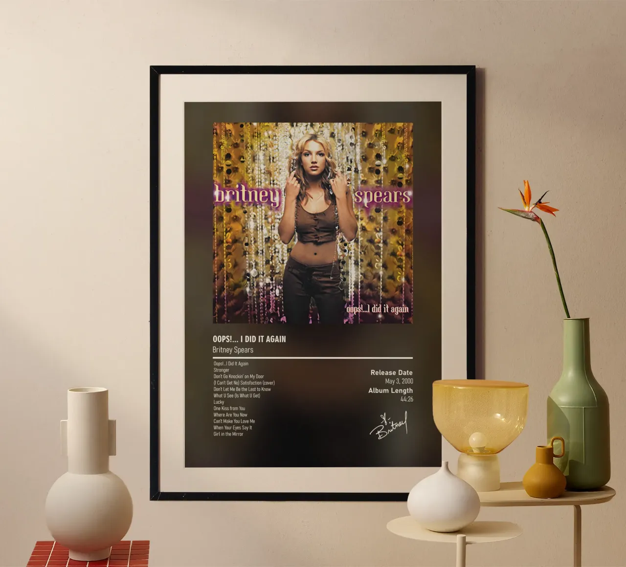 Oops!... I Did It Again by Britney Spears poster da DGUnder