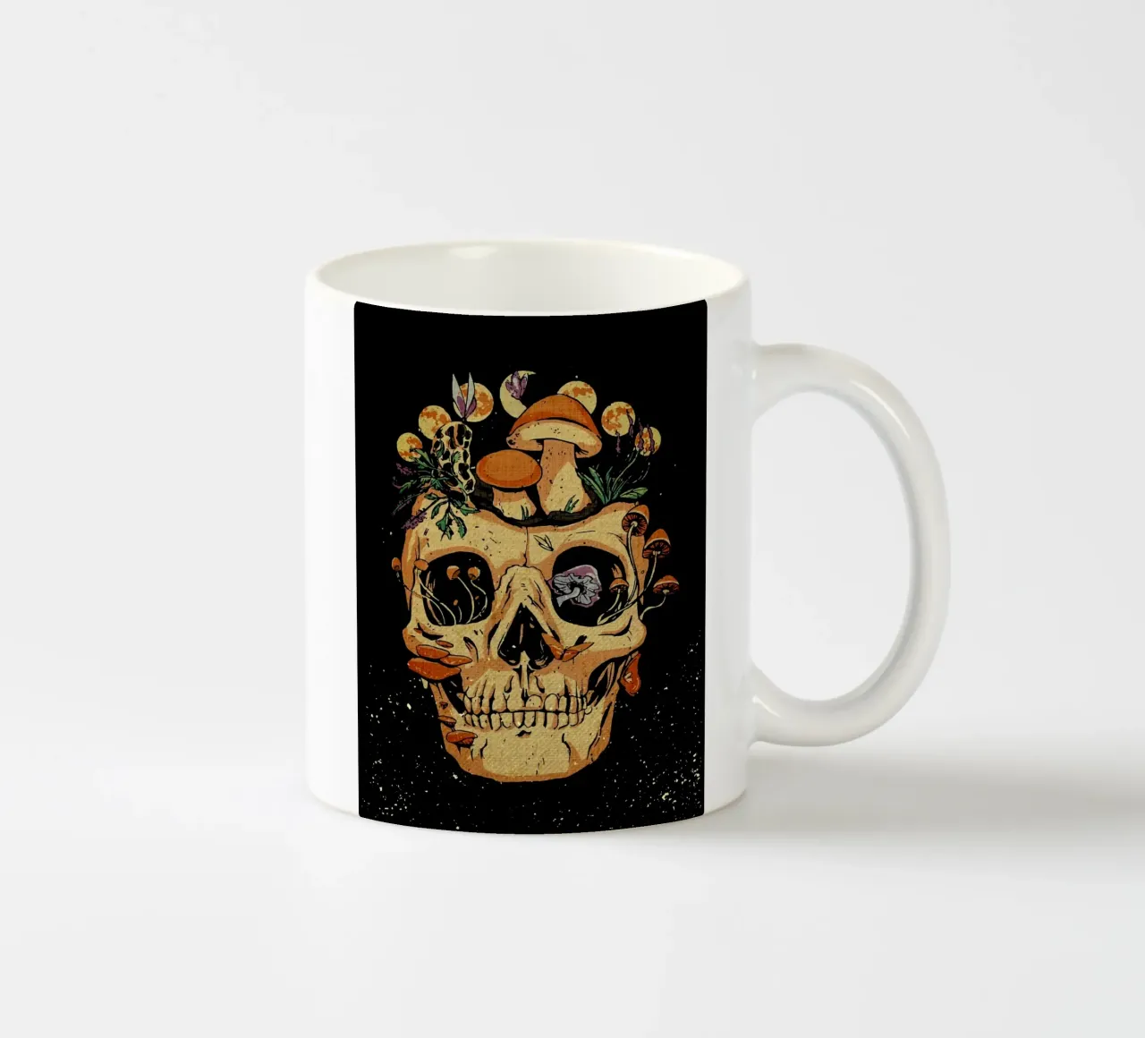 Teschio a fungo tazza in ceramica da DanielDesign