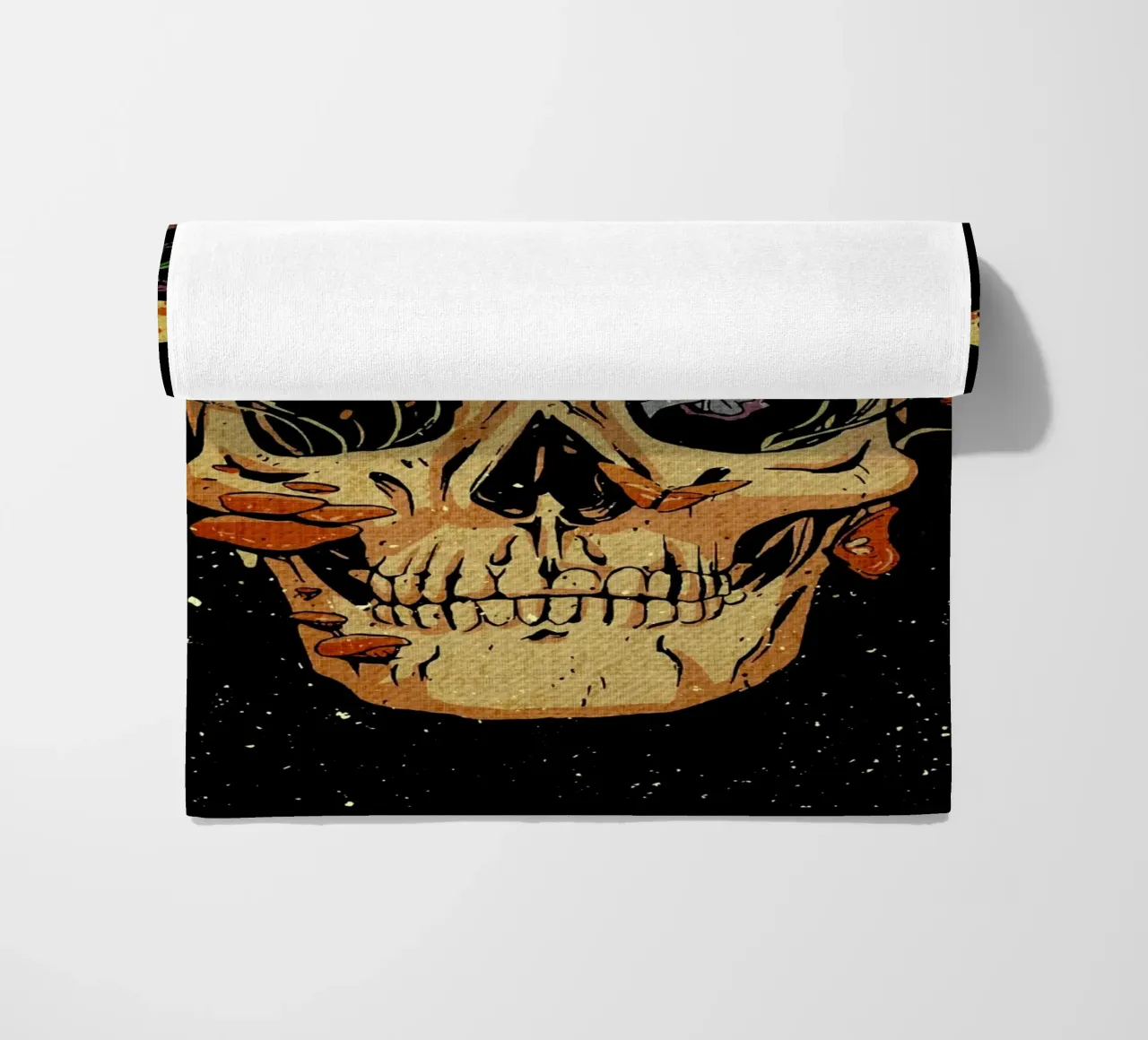 Teschio a fungo telo mare da DanielDesign