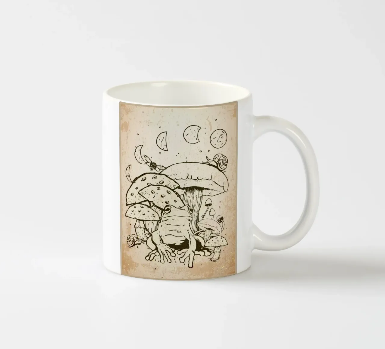 Luna di rana Cottagecore tazza in ceramica da DanielDesign