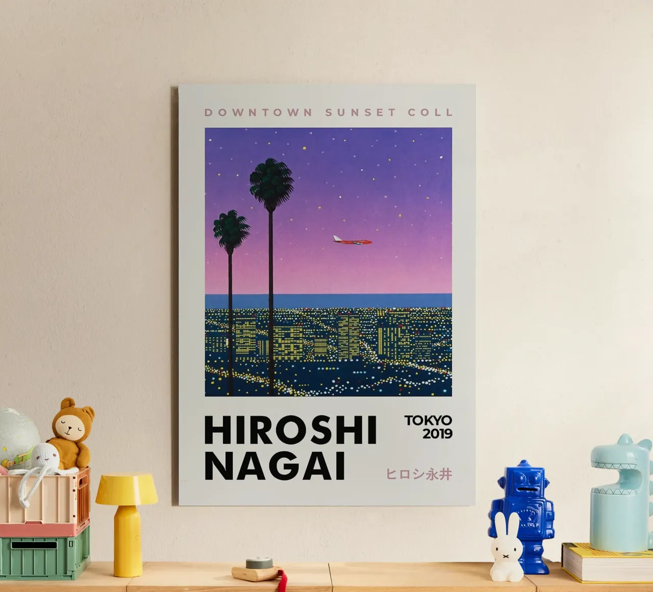 hiroshi nagai poster alluminio dibond da Best Selling