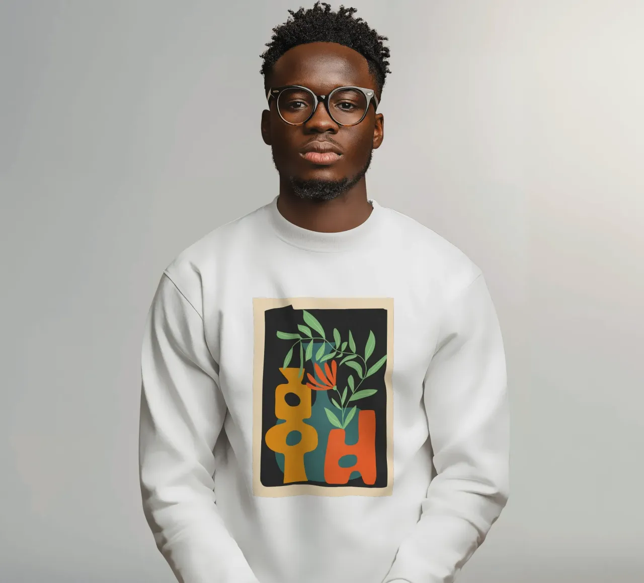 Shapes in Bloom 4 felpa da cityart