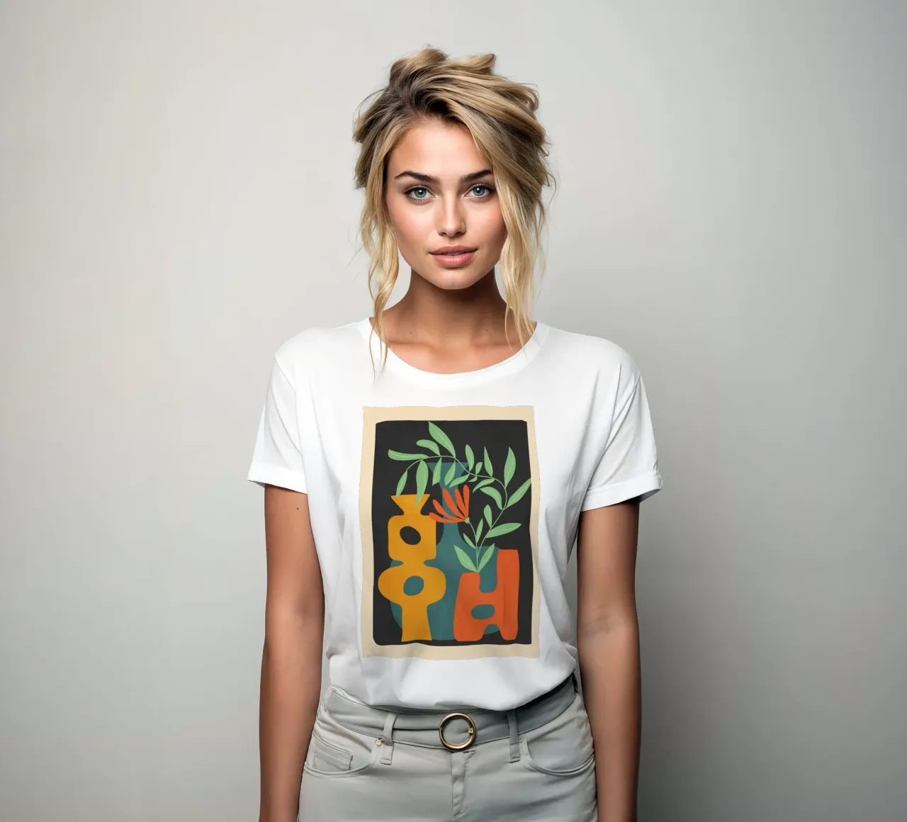 Shapes in Bloom 4 t-shirt da donna da cityart