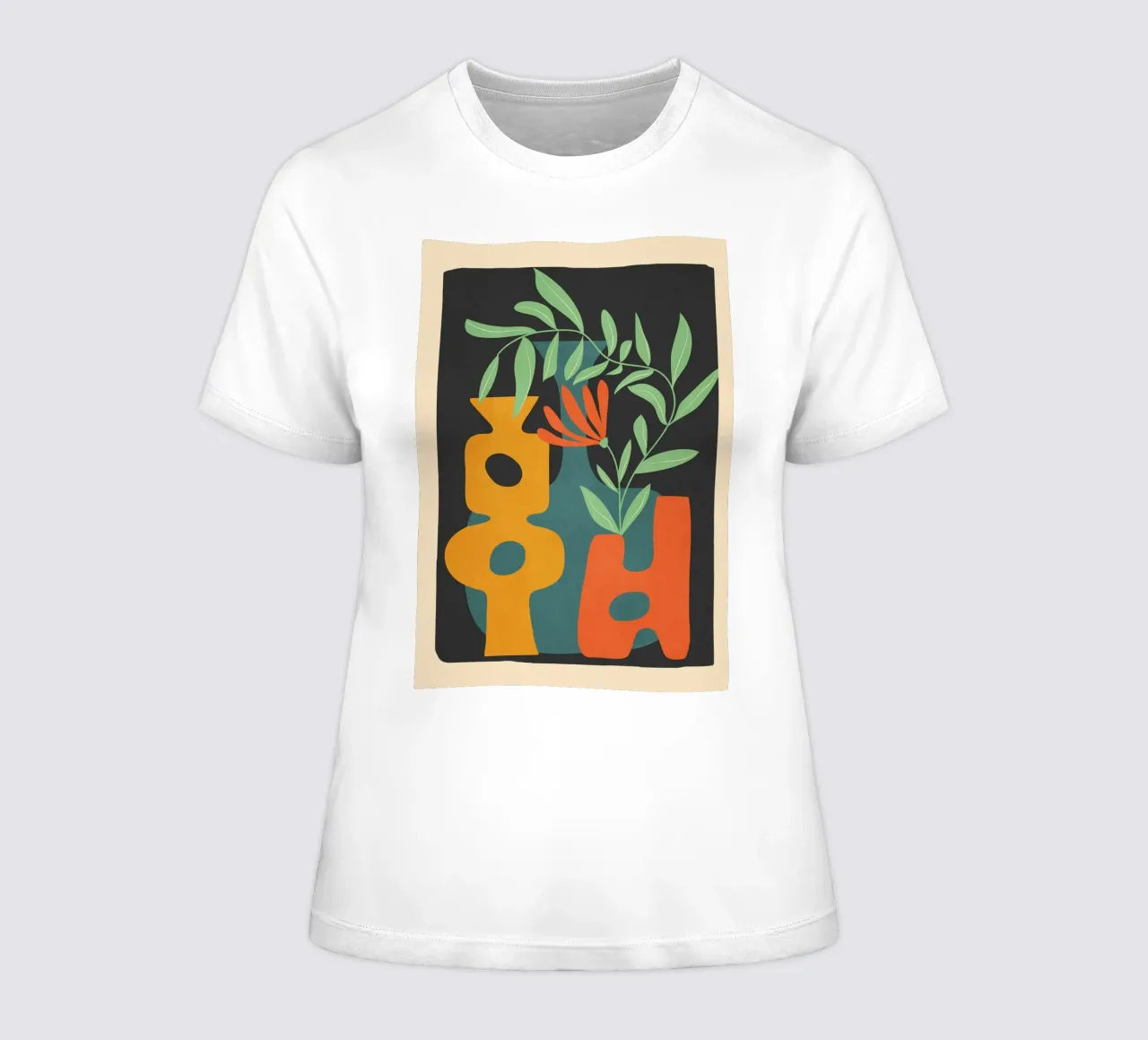 Shapes in Bloom 4 t-shirt da donna da cityart