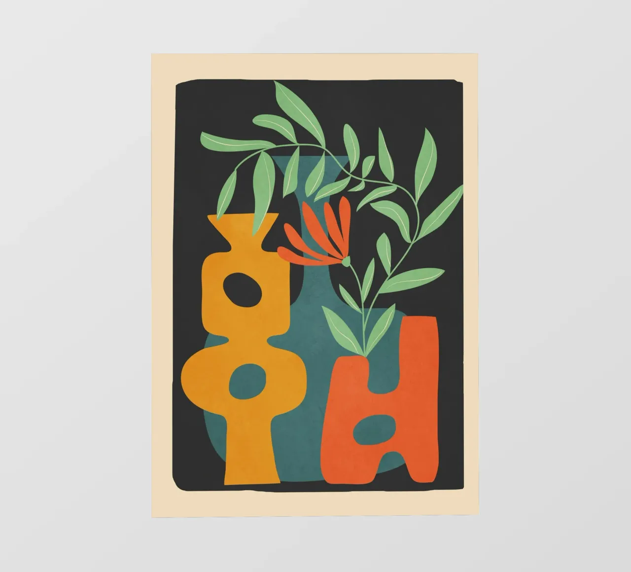 Shapes in Bloom 4 telo in pvc da cityart