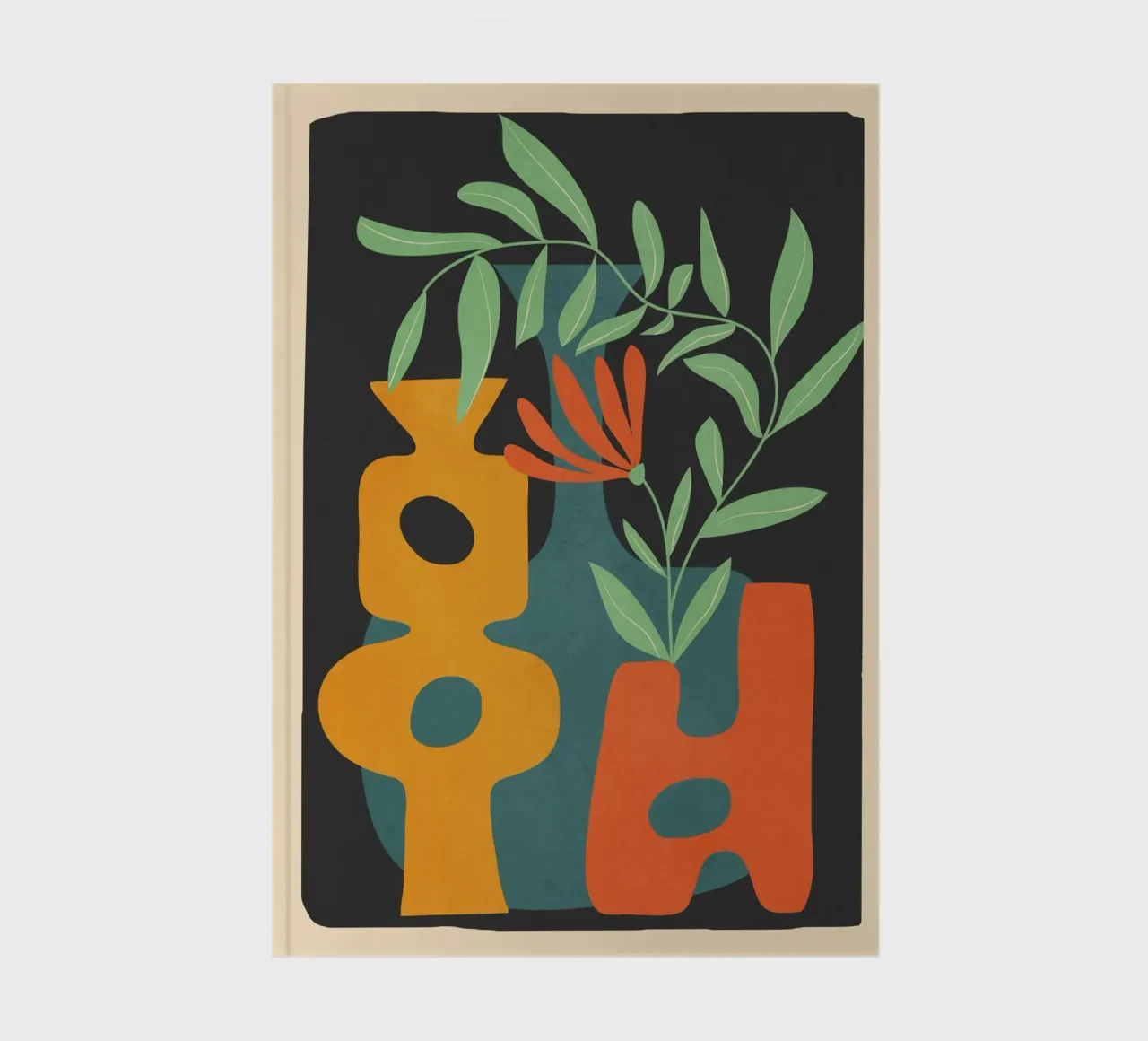Shapes in Bloom 4 notebook by cityart