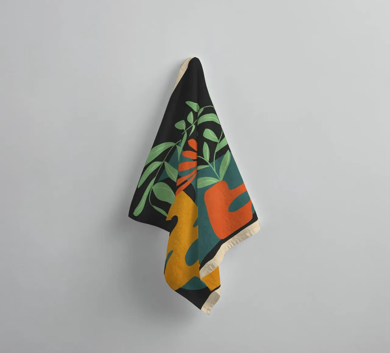 Shapes in Bloom 4 asciugamano da bagno da cityart