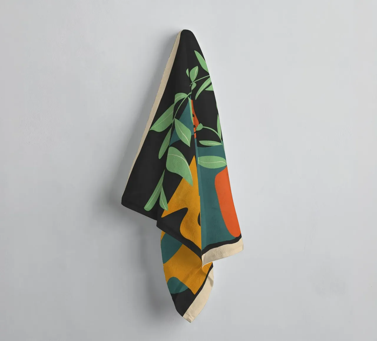 Shapes in Bloom 4 asciugamano da bagno da cityart