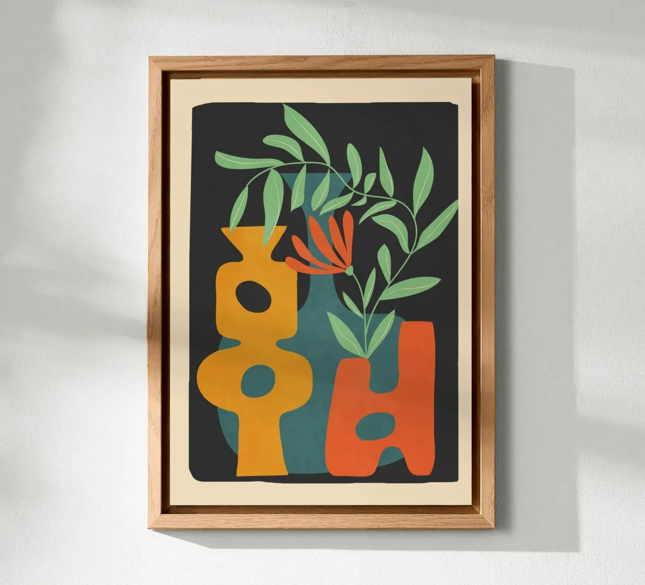 Shapes in Bloom 4 alluminio dibond da cityart