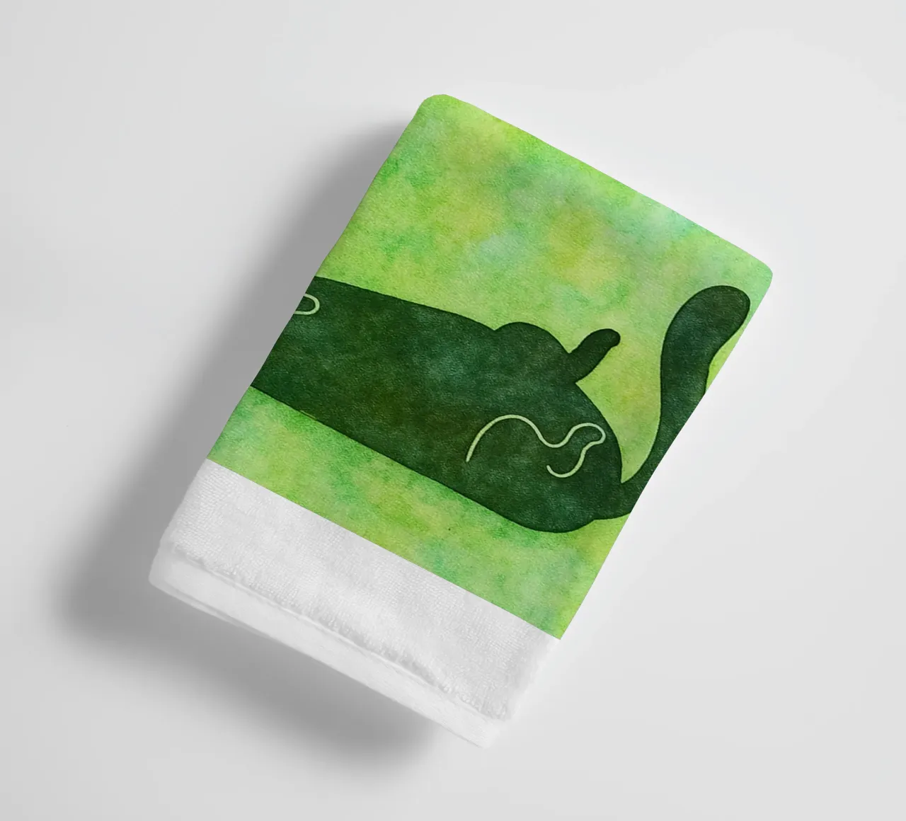 funny cat beware spoiled cat inside towel by Mirage