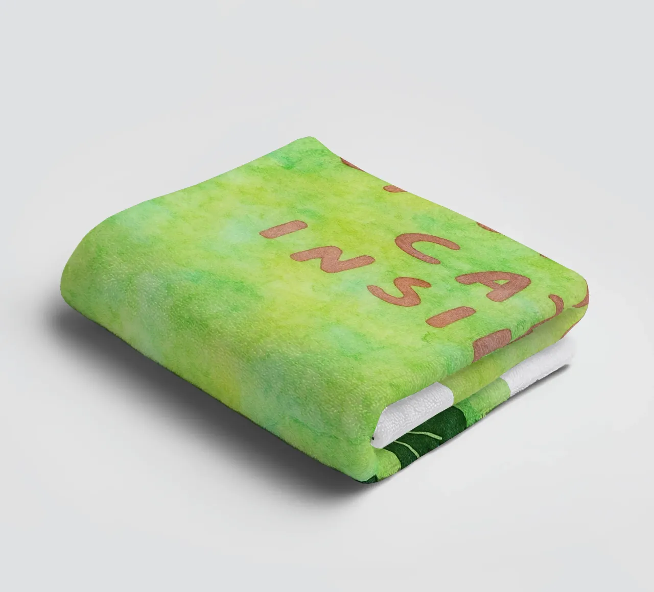 funny cat beware spoiled cat inside towel by Mirage