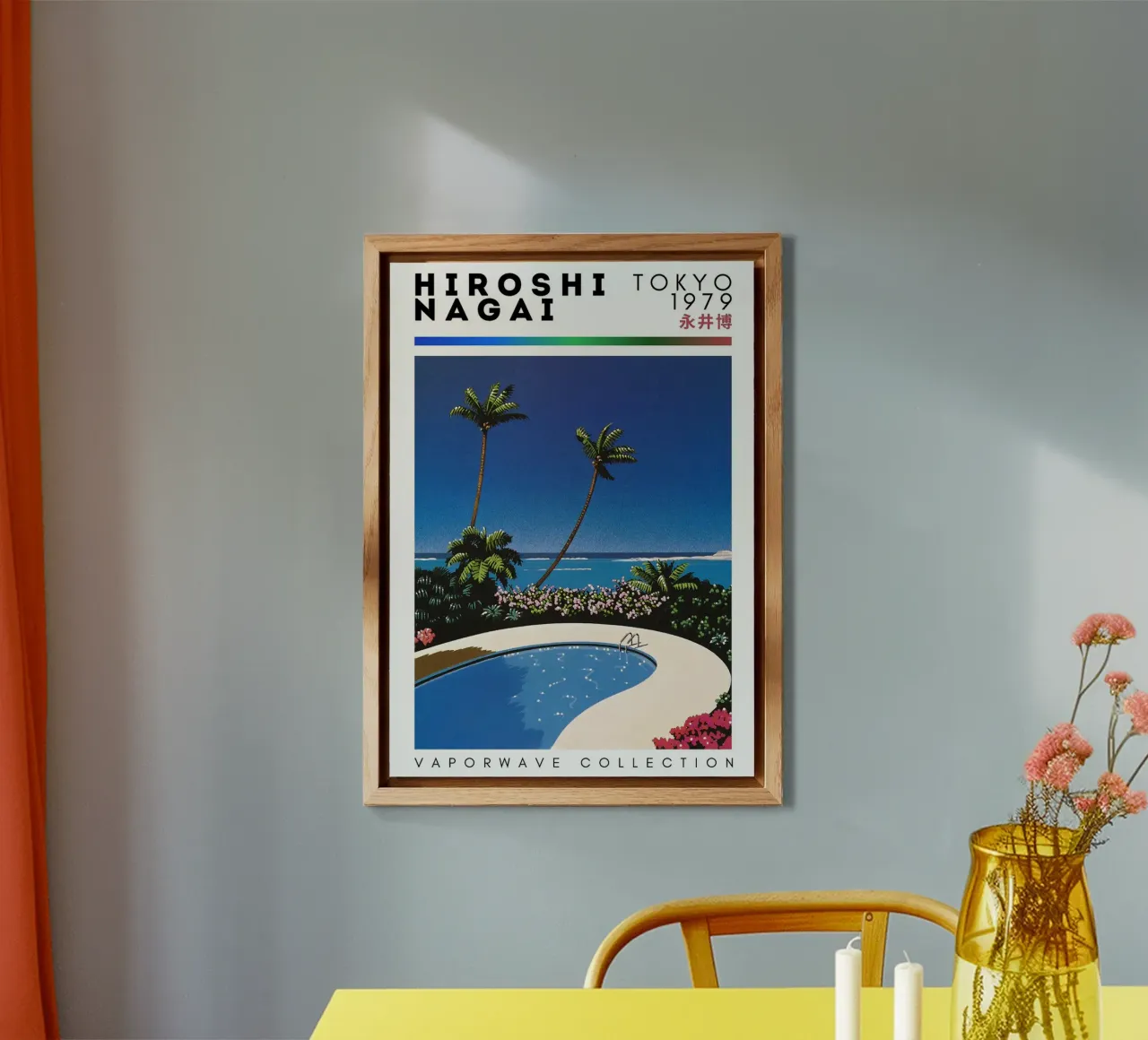 hiroshi nagai poster alluminio dibond da Best Selling
