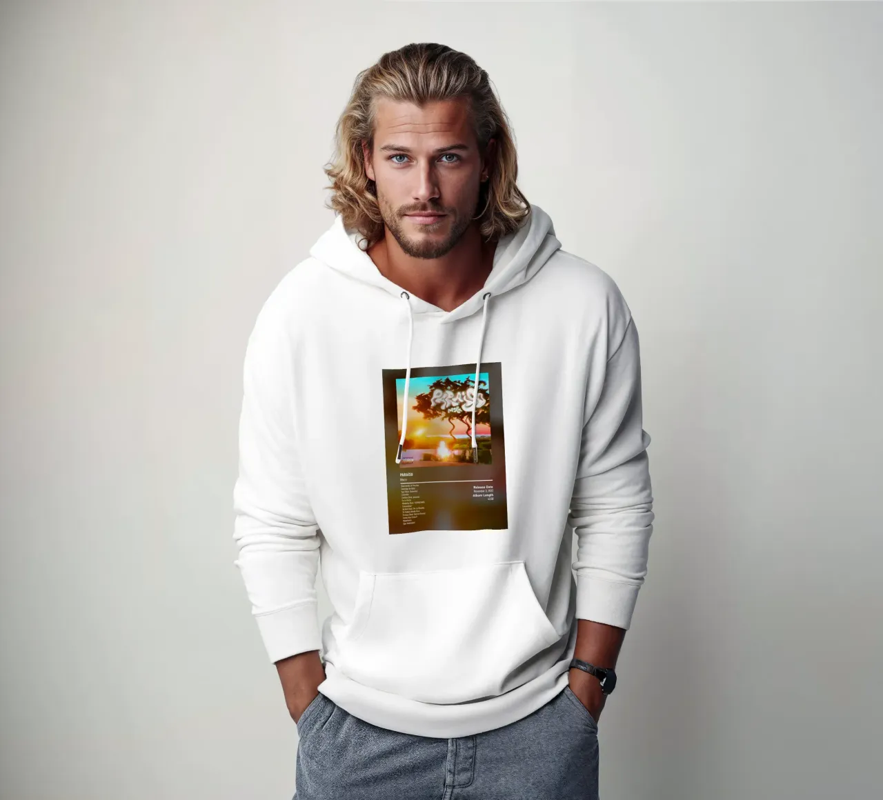 PARAÍSO (2022) Mora felpa con cappuccio da DGUnder