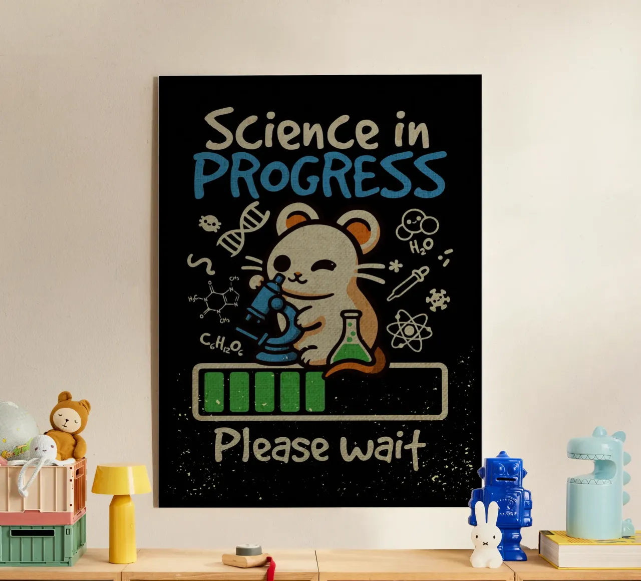 Scienza in corso Laboratorio di topi plexiglass da Andrew S Morrison