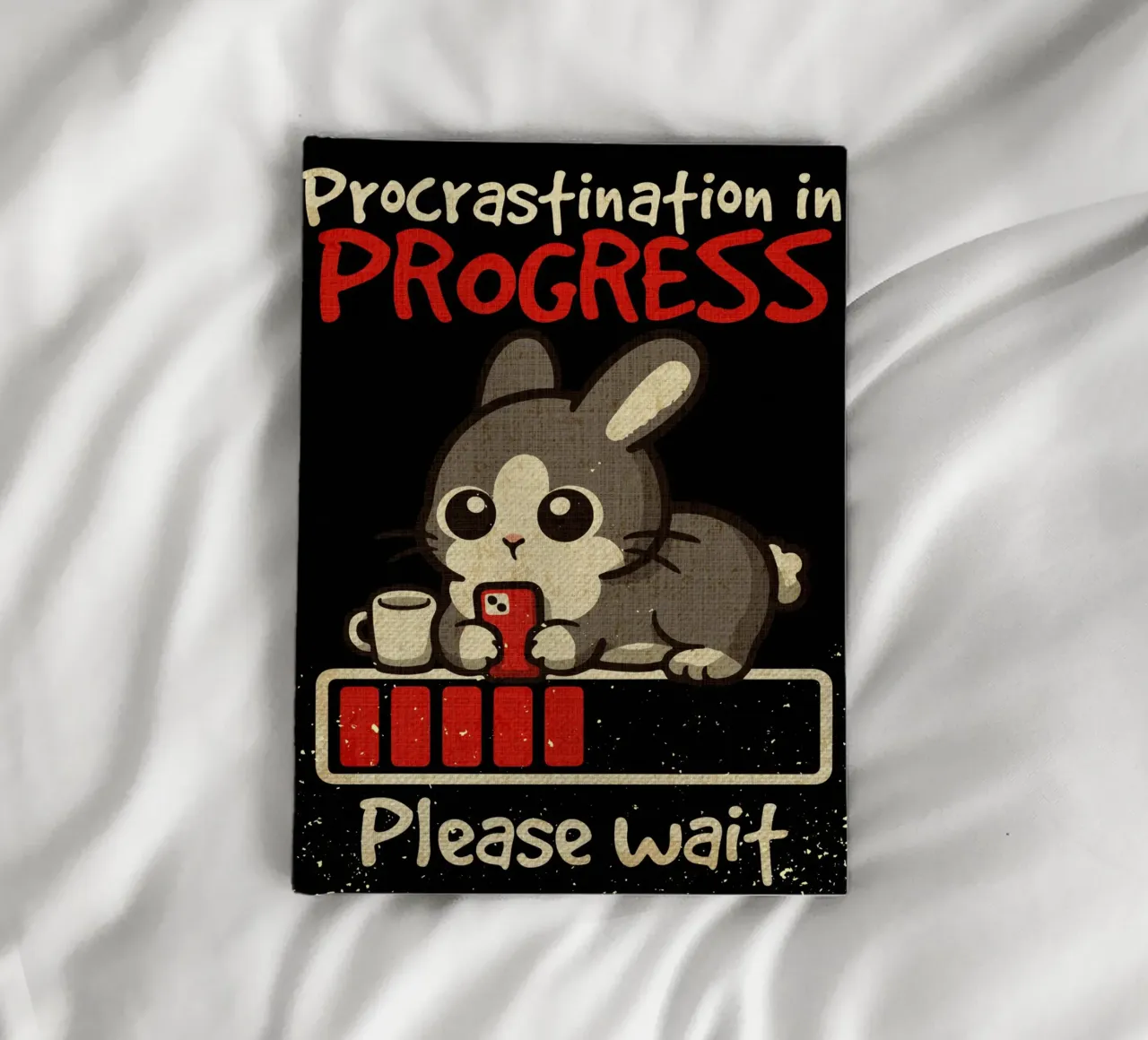 Procrastination in progres notebook by Andrew S Morrison