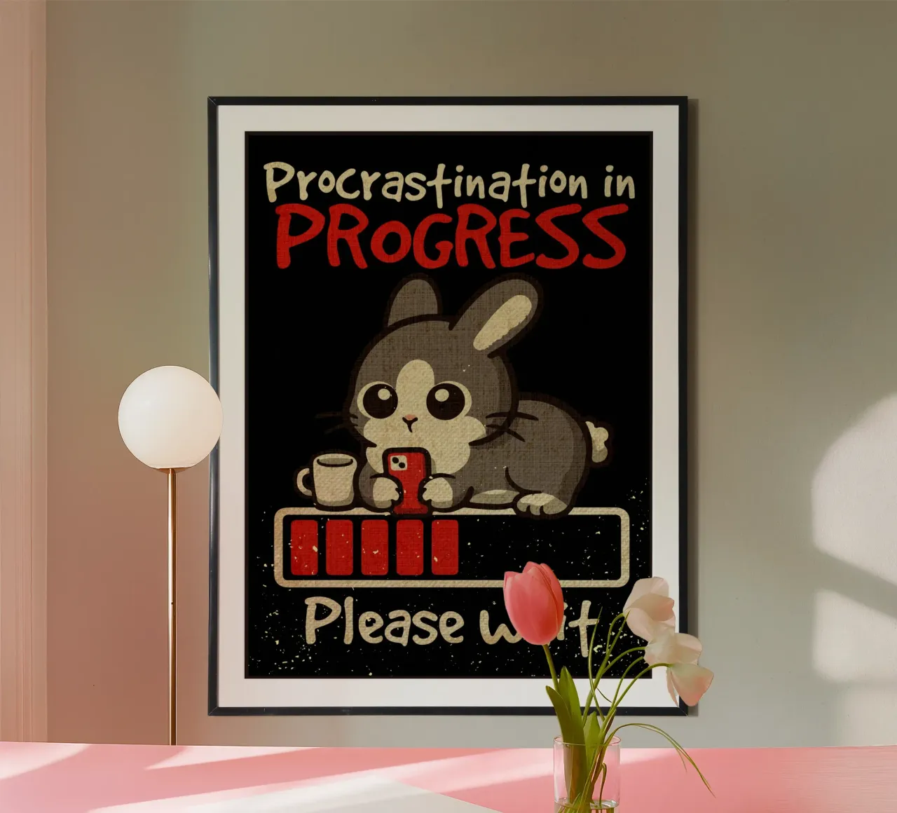 Procrastinación en progresión hahnemühle de Andrew S Morrison