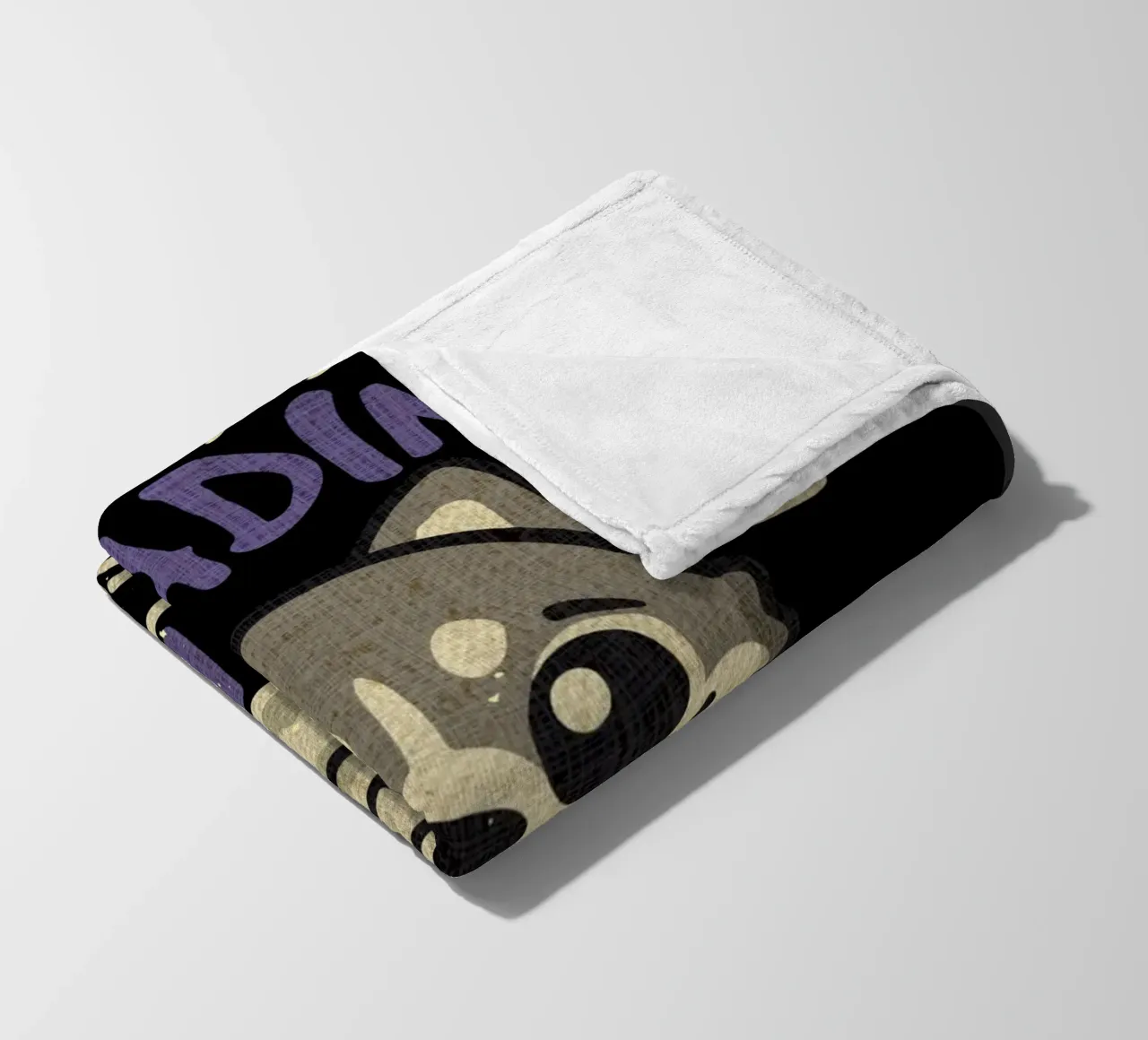 Panic attack loading fleece blanket by Andrew S Morrison