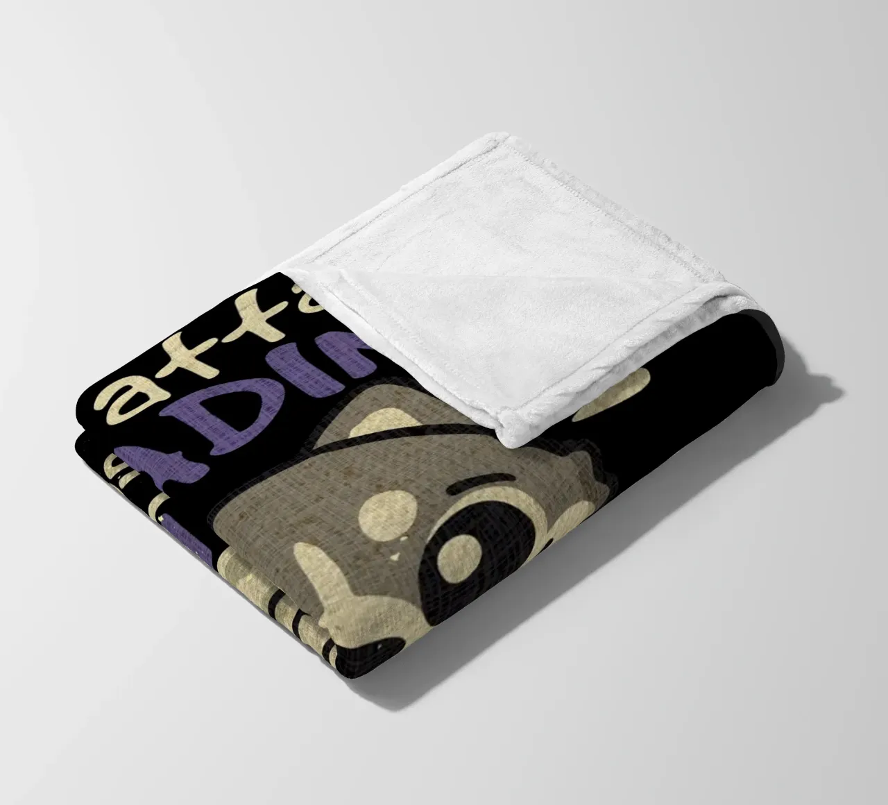 Panic attack loading fleece blanket by Andrew S Morrison