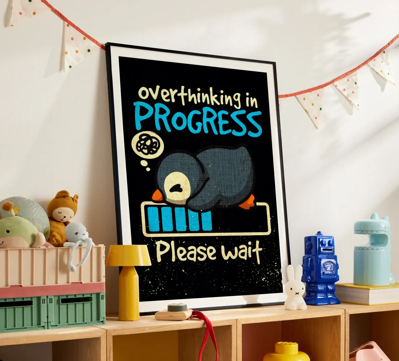 overthinking in progress hahnemühle de Andrew S Morrison