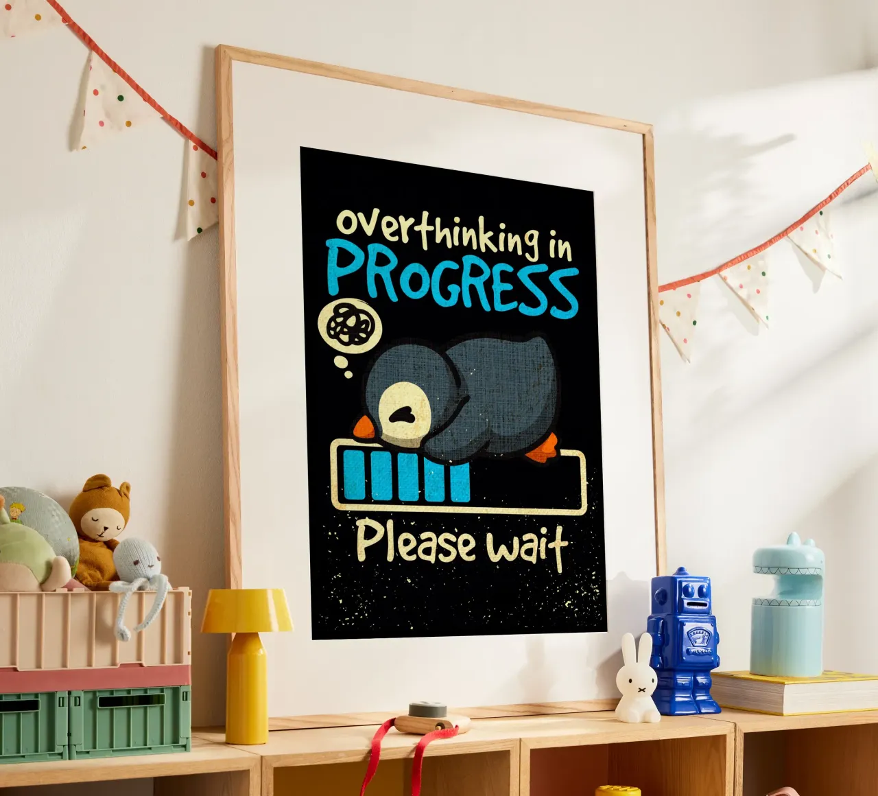 overthinking in progress hahnemühle de Andrew S Morrison