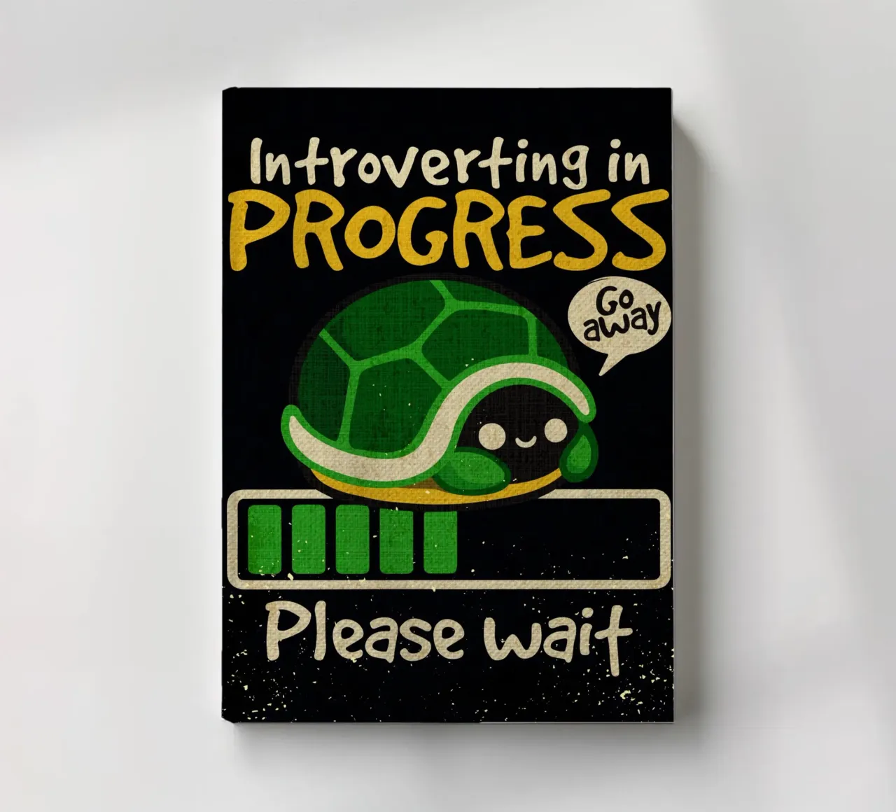 Introverting in progress notebook by Andrew S Morrison