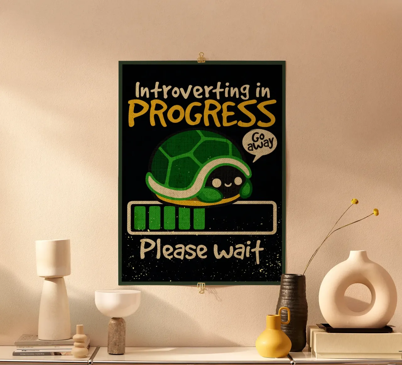 Introvert bezig hahnemühle van Andrew S Morrison