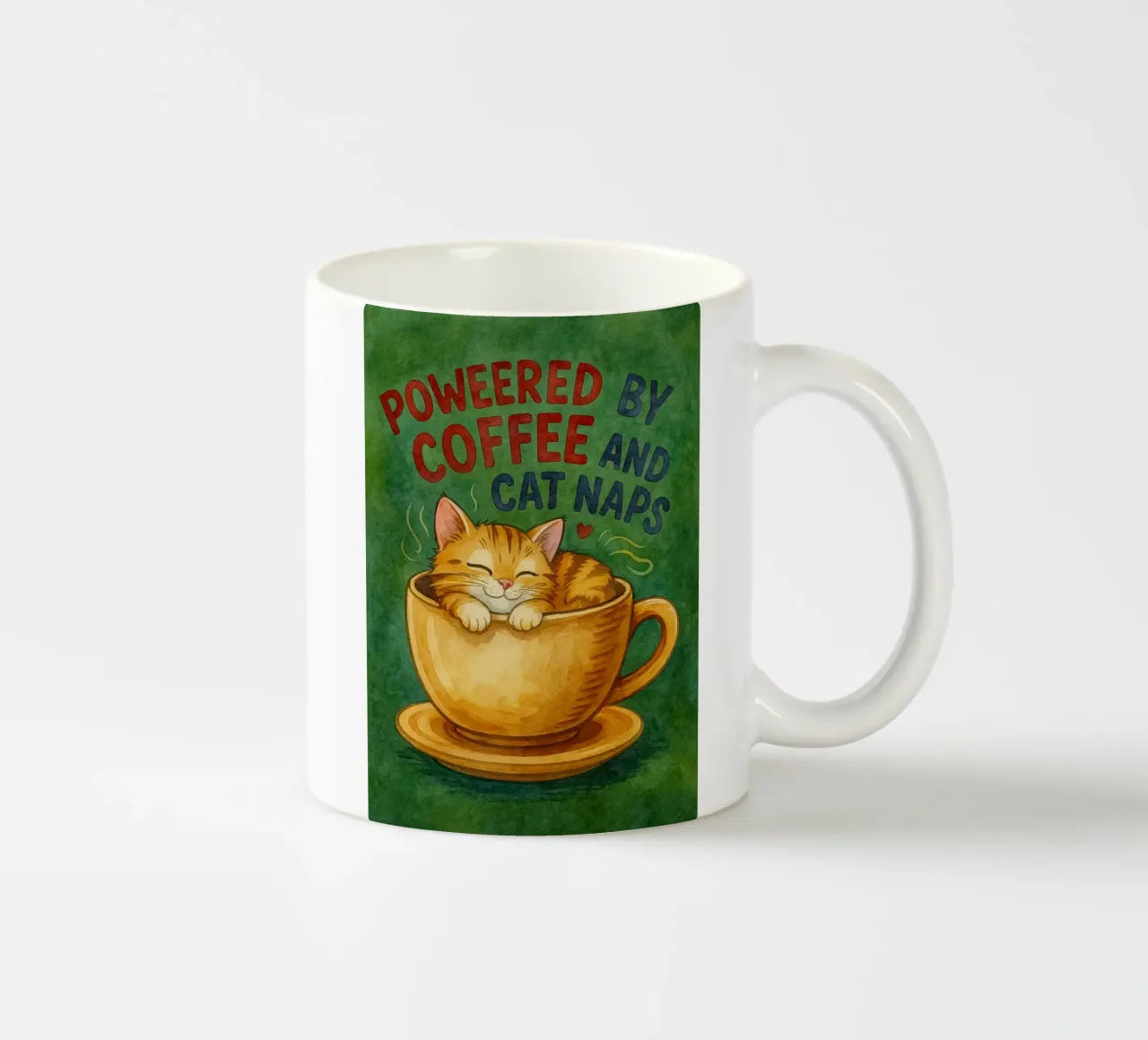 caffè gatto divertente tazza in ceramica da Mirage