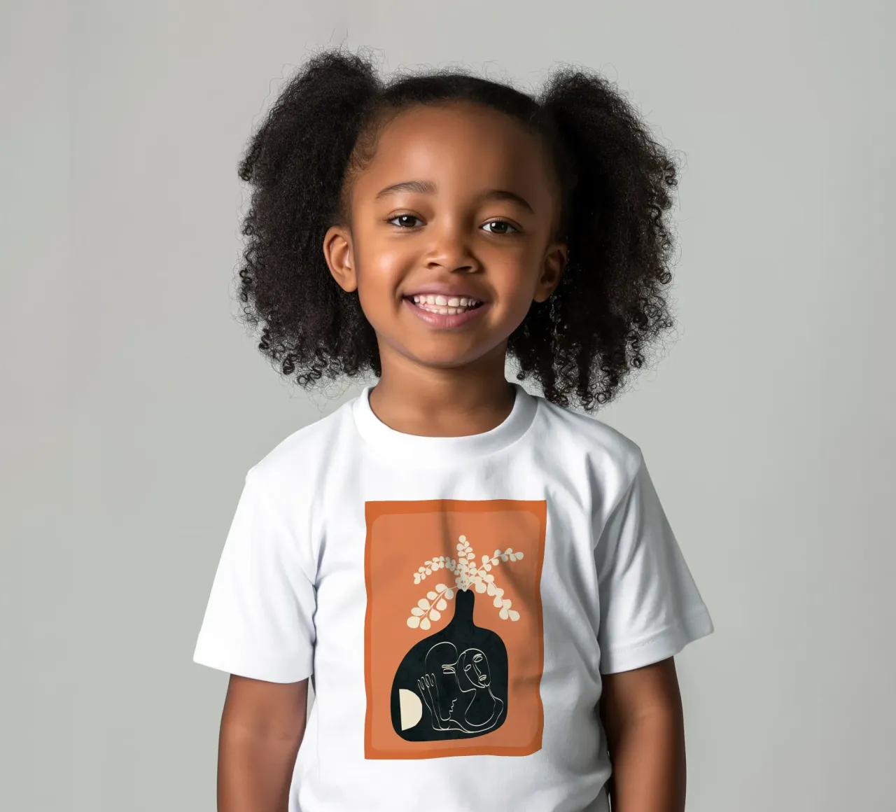 Vase Decoration Design 1 Kinder T-Shirt von cityart