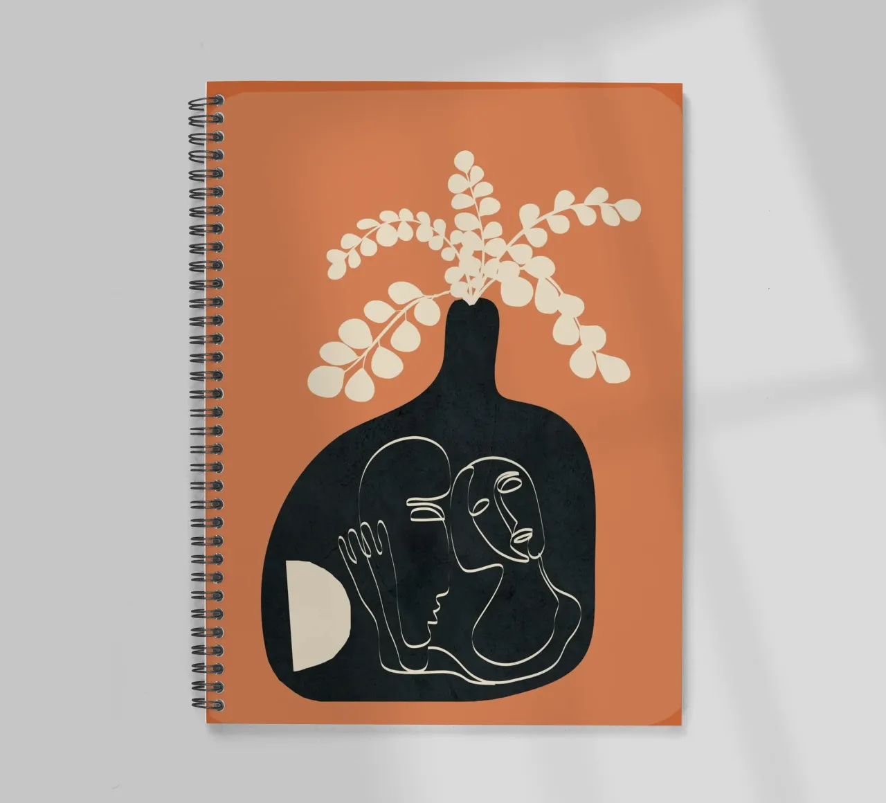 Vase Decoration Design 1 cuaderno de espiral de cityart
