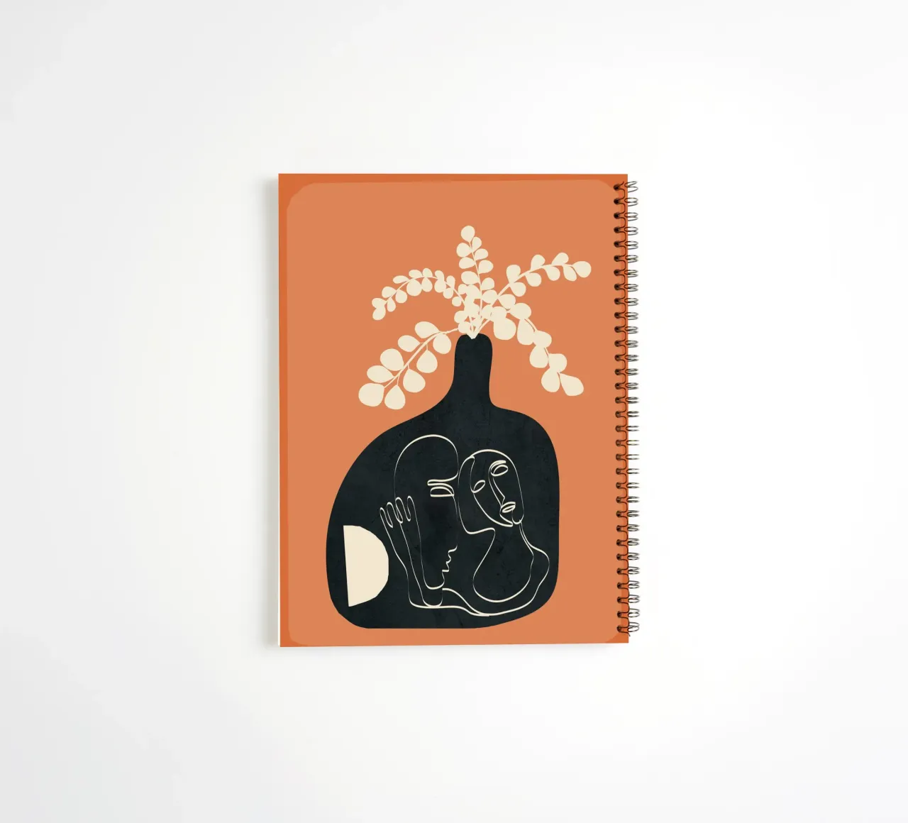 Vase Decoration Design 1 cuaderno de espiral de cityart