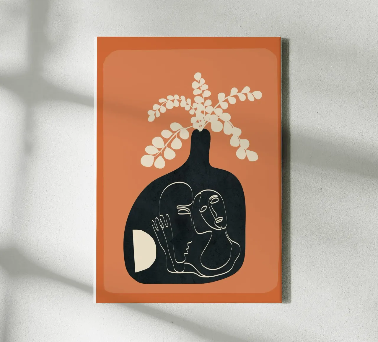 Vase Decoration Design 1 canvas by cityart